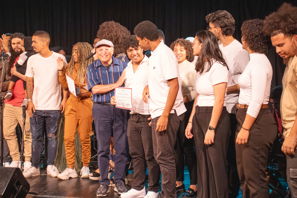 Entrega do certificado ao PERC-RIO